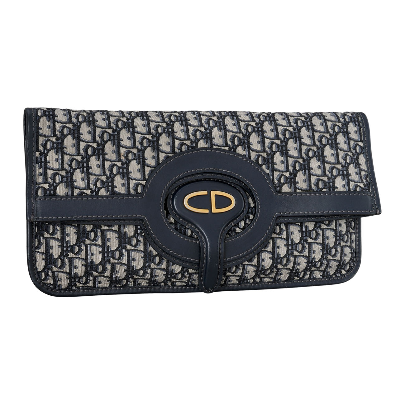 CHRISTIAN DIOR(USED)디올 오블리크 폴딩 클러치